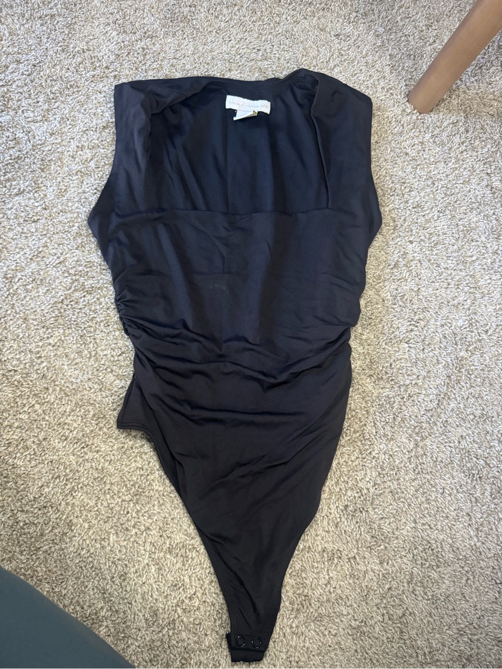 House of Harlow Black Women’s Sleeveless Bodysuit Dress
